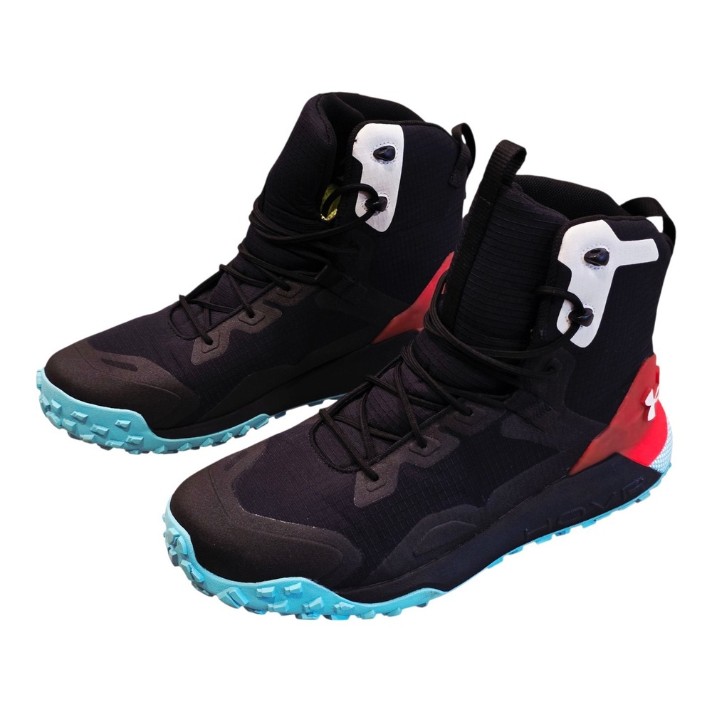 Under Armour HOVR 400G GEO USA SAMPLE Boots Mens 9 Black 3025704-002 Rare